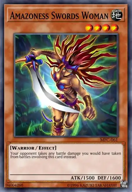 Edison Rulings for Amazoness Swords Woman